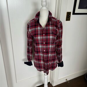 Burberry Black Label Plaid Button Down Shirt Sz S #0559
